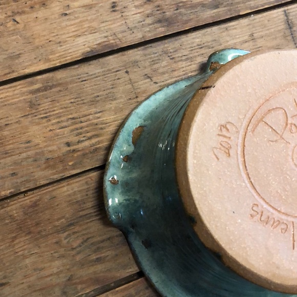 POTSALOT Ceramic Art Pottery Bread Serving Bowl New Orleans LA 2013 - Picture 5 of 12